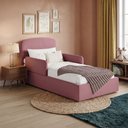 Ver imagem 1 de Cama Infantil Juvenil Jed para Menina com Design de Berço para Quarto Infantil Rosa