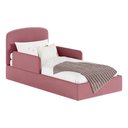 Ver imagem 3 de Cama Infantil Juvenil Jed para Menina com Design de Berço para Quarto Infantil Rosa