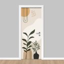 Ver imagem 1 de Adesivo de Porta - Arte Boho 1 Dekalque 93x213