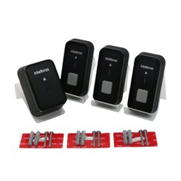 Campainha Intelbras sem Fio Cib 101 para Atender 3 Entradas - 3