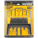 Ver imagem 1 de Chave Fenda/Phillips/Hexagonal Jogo 18 peças Vonder
