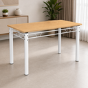 Ver imagem 4 de Base de Mesa Tubular Aço 3" 1,2 para Banco Branca Jantar