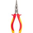 Ver imagem 1 de Alicate bico meia cana 6.5/16" curvo vde isol. 1000v Vonder