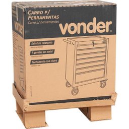 Carro para Ferramentas 7 Gavetas - Vonder - 2
