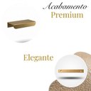 Ver imagem 2 de Puxador Clean Reto 5cm para Gavetas Portas Moveis Planejados - Ouro