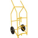 Ver imagem 1 de Carrinho Para Transportar E Entornar Tambor 280kg Roda Pneu