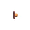 Ver imagem 3 de Gancho Bola de Parede 7cm em Metal - Rouge Fosco