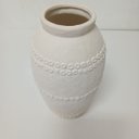 Ver imagem 3 de Vaso Decorativo Enfeite Casa Home&Co Cerâmica 36x18x18cm Creme