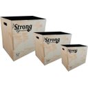 Ver imagem 1 de Kit Caixote Crossfit - Kit com 03 Unid 30' 24' 16 -jamp Box Plyobox