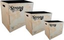 Ver imagem 1 de Kit Caixote Crossfit - Kit com 03 Unid 30' 24' 16 -jamp Box Plyobox