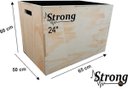 Ver imagem 2 de Caixote Crossfit 24 3x1 Jamp Box / Plyo Box /caixa de Salto