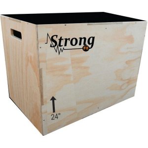 Caixote Crossfit 24 3x1 Jamp Box / Plyo box /caixa de salto