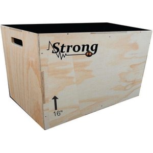 Caixa de Salto, Box Jump para Crossfit 60x50x40 3x1 Oficial