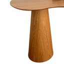 Ver imagem 4 de Mesa Bistrô Balcão Cone Duplo160x90 Orgânica Tampo Freijó Base Freijó Cor Marrom