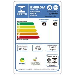 Fogão 4 Bocas Decorato Vetro Mueller Bivolt - 5