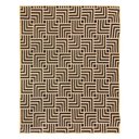 Ver imagem 4 de Tapete Sala Moderno Geometrico Tabuleiro 200X250 Cm Bege 72