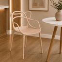 Ver imagem 4 de Conjunto Mesa de Jantar Redonda 70cm com 2 Cadeiras Allegra para Cozinha Sala de Jantar Apartamento