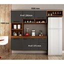 Ver imagem 3 de Cozinha Compacta Suspensa 6 Portas 2 Gavetas Liz Chf