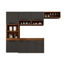Ver imagem 2 de Cozinha Compacta Suspensa 6 Portas 2 Gavetas Liz Chf
