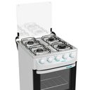Ver imagem 6 de Fogão Mueller 4 Bocas Moderatto Manual Mesa de Aço Inox Forno 48 Litros
