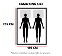 Ver imagem 2 de Cama King Size Prime de Madeira Maciça Angelim Pedra/Tauari Castanho