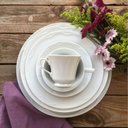 Ver imagem 7 de Kit Café da Manhã 4 Peças Xícara com Pires Bowl 510ml Prato de Sobremesa Germer Porcelana