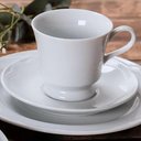 Ver imagem 2 de Kit Café da Manhã 4 Peças Xícara com Pires Bowl 510ml Prato de Sobremesa Germer Porcelana