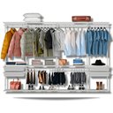 Ver imagem 1 de Closet Armário Aramado Modulado Gaveta Prateleira 3,10m BR