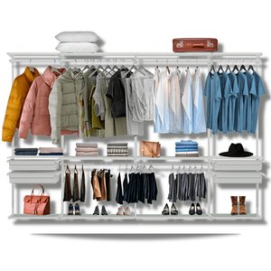 Closet Armário Aramado Modulado Gaveta Prateleira 3,10m BR