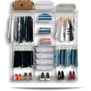 Ver imagem 1 de Roupeiro Closet Modulado Aramado Gaveta Sapateira Aço 1,90m Br