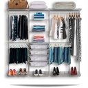 Ver imagem 1 de Roupeiro Closet Modulado Aramado Gaveta Sapateira Aço 2,20m Br