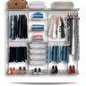 Roupeiro Closet Modulado Aramado Gaveta Sapateira Aço 2,20m Br - 1