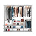 Ver imagem 1 de Guarda-Roupa Closet Aramado Aberto CLR281 - 2,20m