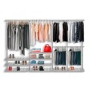 Ver imagem 1 de Guarda-Roupa Closet Aramado Aberto CLR281 - 3,10m