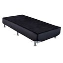 Ver imagem 1 de Cama Box Base Solteiro Americana Courano Nero Black (88x188x23) - Ortobom