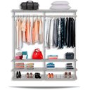 Ver imagem 1 de Guarda-Roupa closet aramado sem portas CLR285 - 1,90m
