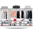 Ver imagem 1 de Guarda-Roupa closet aramado sem portas CLR285 - 3,70m