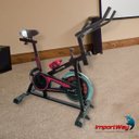 Ver imagem 7 de Bicicleta Ergométrica Regulagem de Força Bike Exercícios Fisioterapia Ajustável Vermelha Importway