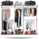 Ver imagem 1 de Arara Cabideiro Aramado Trilho Sapateira Maleiro 2,50m Br