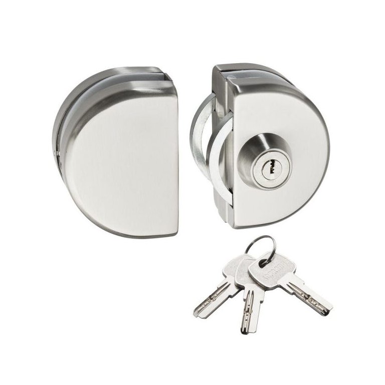 Fechadura Soprano de Sobrepor Vidro/Vidro Porta de Correr