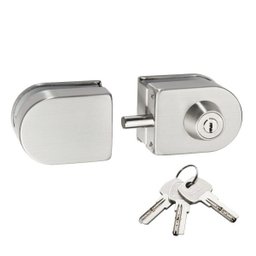 Fechadura Soprano de Sobrepor Vidro/Vidro Porta Pivotante - 1