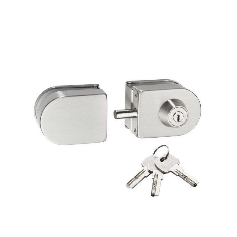 Fechadura Soprano de Sobrepor Vidro/Vidro Porta Pivotante