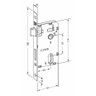 Fechadura 3F 740 M117 Banheiro Roseta Quadrada Cromado - 4