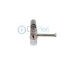 Cilindro 3f para Fechadura Brasil Monobloco Cromado 2 Chaves - 3