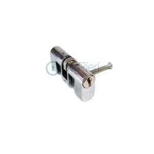 Cilindro 3f para Fechadura Brasil Monobloco Cromado 2 Chaves