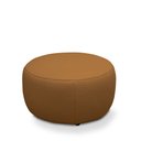 Ver imagem 5 de Kit 2 Puffs Decorativos Mariele Sala de Estar Pés em Madeira Couro Caramelo G88 - Gran Belo