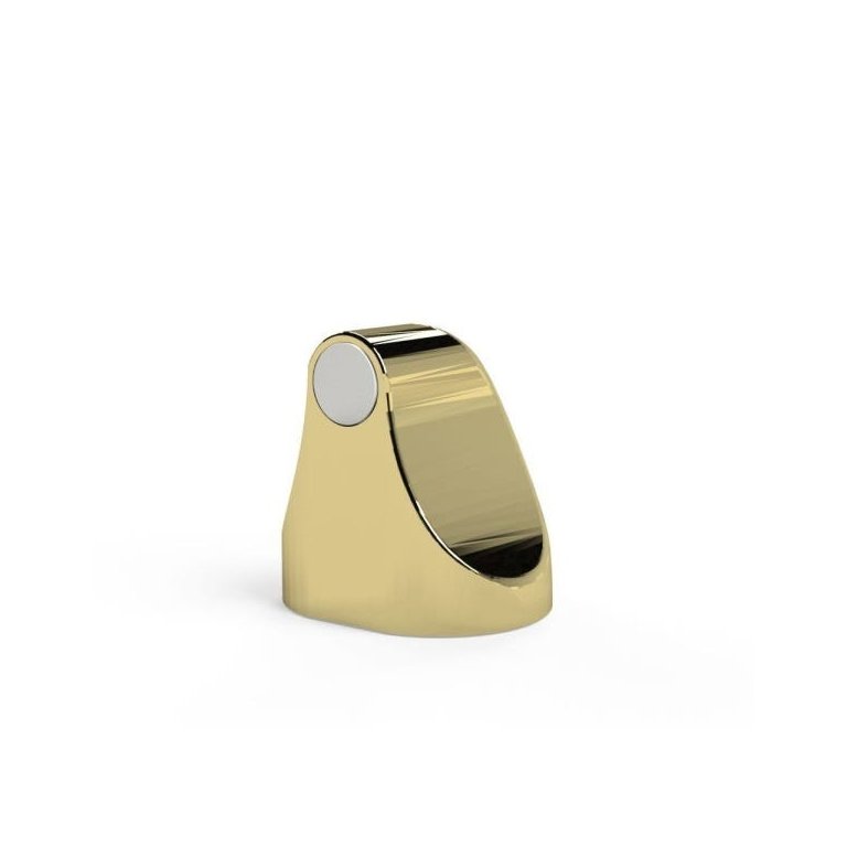 Trava Porta Magnético Dourado Comfort Door Fixação Adesiva