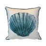 Almofada Panamá Estampada Concha - Mar verde II - 1