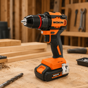Ver imagem 6 de Parafusadeira Furadeira 20V Li-Ion Brushless c/ 1 Bateria 220V - Wokin