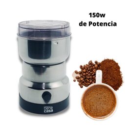 Moedor Triturador De Café E Sementes Elétrico Inoxidável 110V - 5